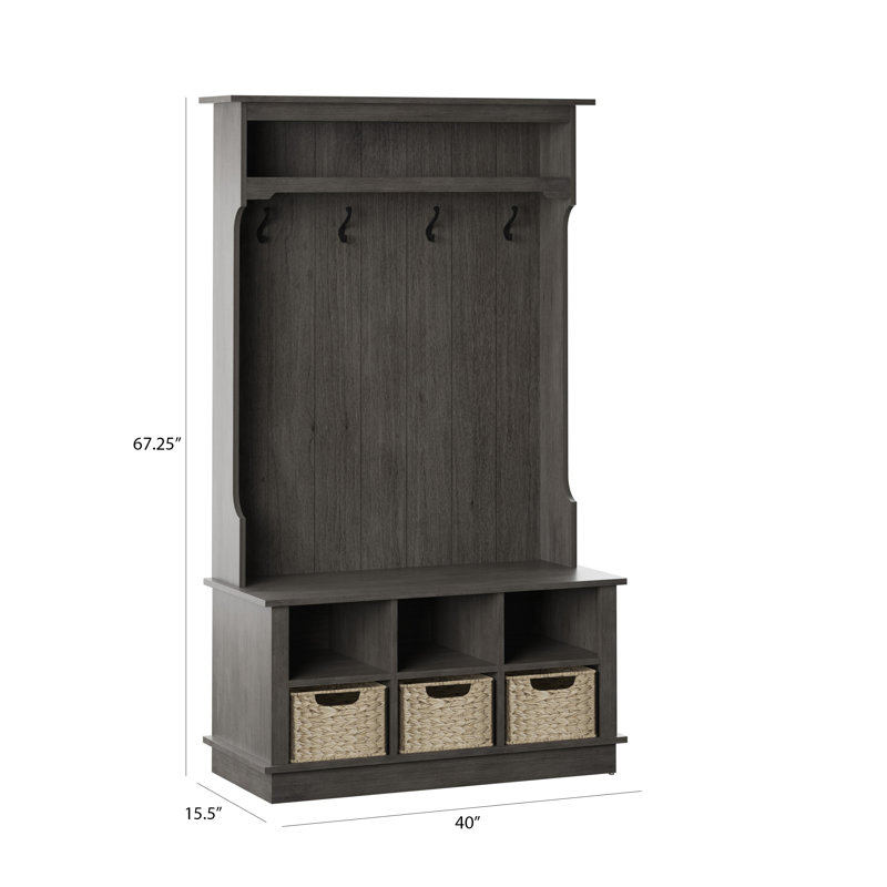 Sand & Stable Bridget Hall Tree with Open Storage & Reviews Wayfair